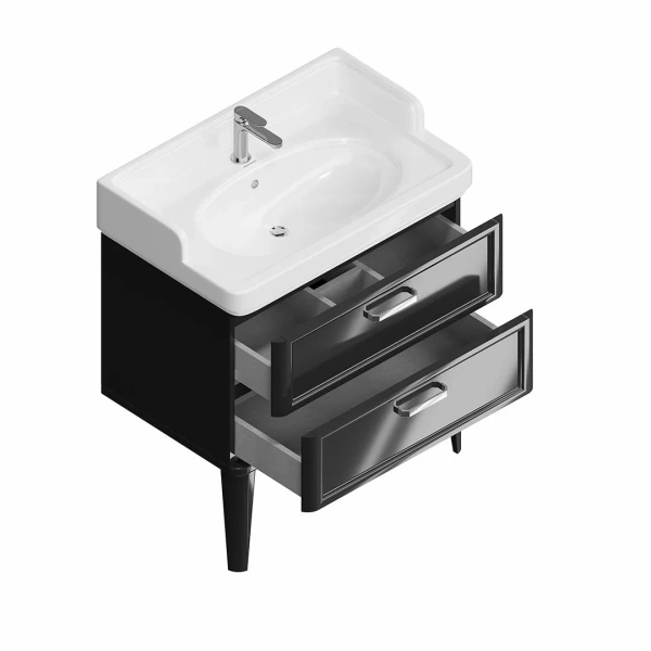 Тумба под раковину Kerama Marazzi Pompei PO.N.80.2\BLK