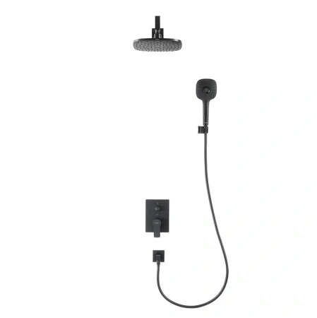 Душевой комплект Arrow ARQ1201HUMB черный 