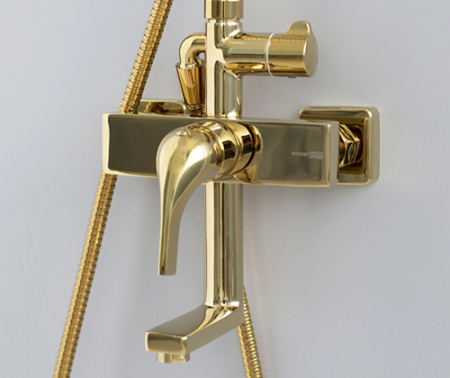 Душевая система с изливом WasserKRAFT Sauer A17101