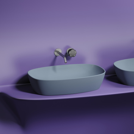 Раковина накладная (60х38) Ceramica Nova ELEMENT CN6049MHL