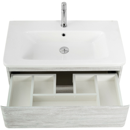 База под раковину BelBagno ALBANO-CER-800-2C-SO-RVB подвесная Rovere Vintage Bianco