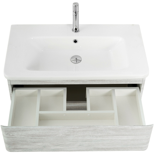 База под раковину BelBagno ALBANO-CER-800-2C-SO-RVB подвесная Rovere Vintage Bianco