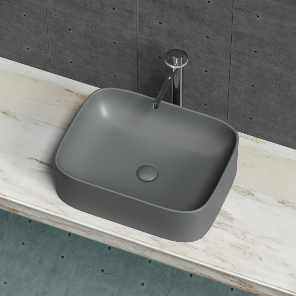 Раковина накладная (50,5х38) Ceramica Nova ELEMENT CN6052MDH