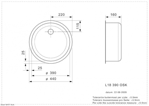 Мойка кухонная Reginox L18 390 LUX 37973