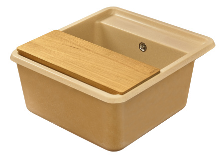 Кухонная мойка Aquaton Беллис 57 1A724932BS260 латте