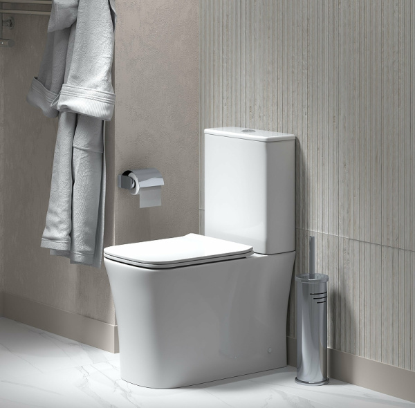 Унитаз напольный безободковый Grossman Classic GR-4467S с сиденьем микролифт