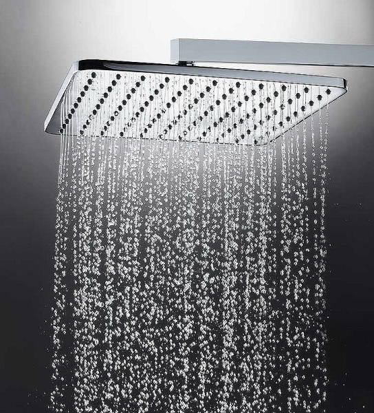 Верхний душ с кронштейном Bossini Cosmo H69598I.073 черный матовый