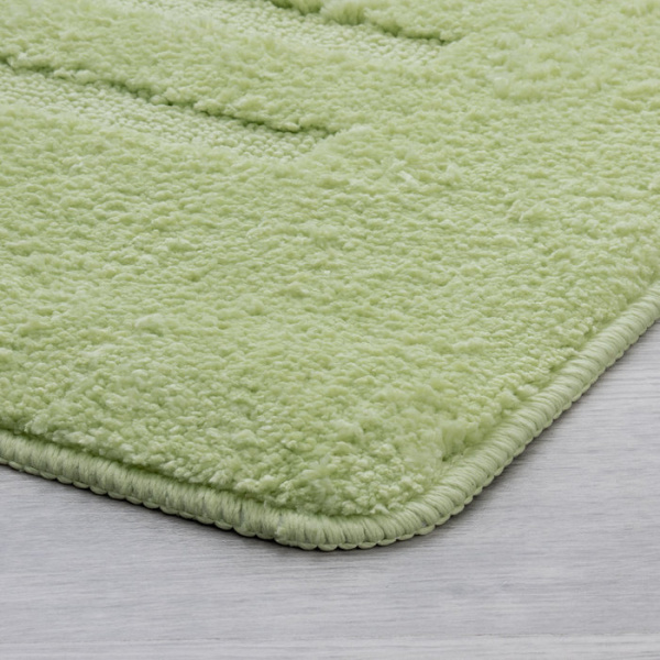 Коврик для ванной комнаты Milardo Green lines, 50*80 см (MMI181M)