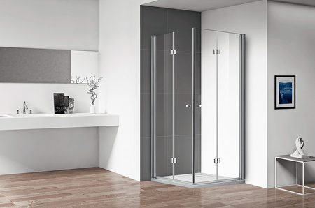 Душевой уголок (100х100) CEZARES ECO ECO-O-AS-2-100-C-Cr