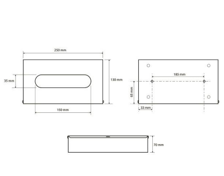 Держатель для салфеток  Bemeta Hotel 102303022