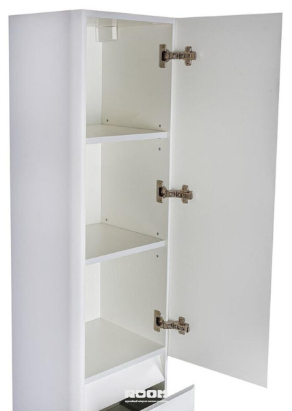 Пенал напольный с бельевой карзиной Style Line Атлантика 35 СС-00002257 левая