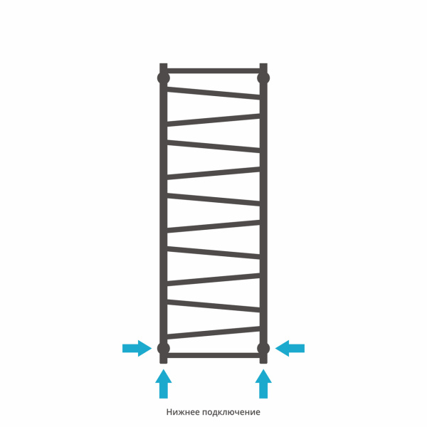 Полотенцесушитель Водяной Сунержа Сирокко (120х40) Матовый Черный 31-0253-1240 Полотенцесушитель Водяной Сунержа Сирокко (120х40) Матовый Черный 31-0253-1240
