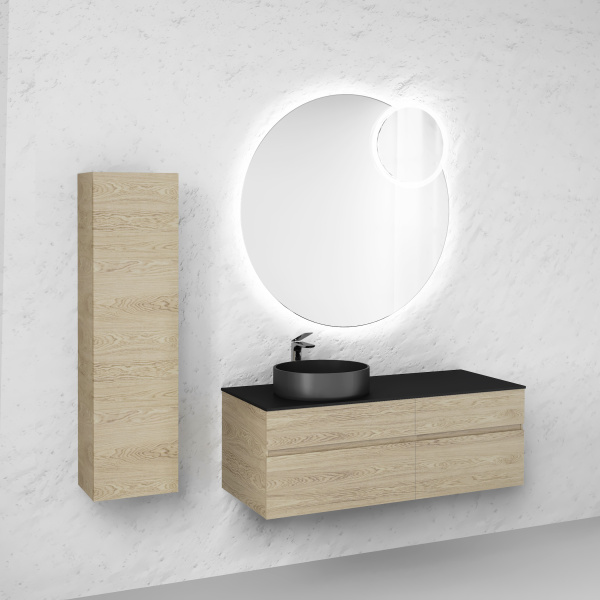 Тумба RAVAL Decent 120 подвесная Дуб сонома Dec.01.120/P/DS/RL