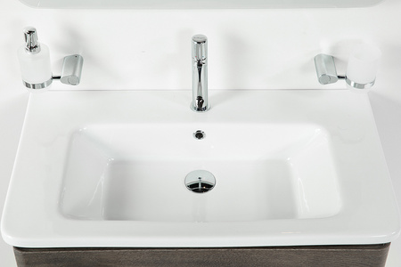 База под раковину BelBagno ALBANO-CER-800-2C-SO-RNG подвесная Robere Nature Grigio