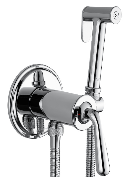 Смеситель с гигиеническим душем встраиваемый WONZON & WOGHAND STEAM, хром WW-88829008-CR Смеситель с гигиеническим душем встраиваемый WONZON & WOGHAND STEAM, хром WW-88829008-CR