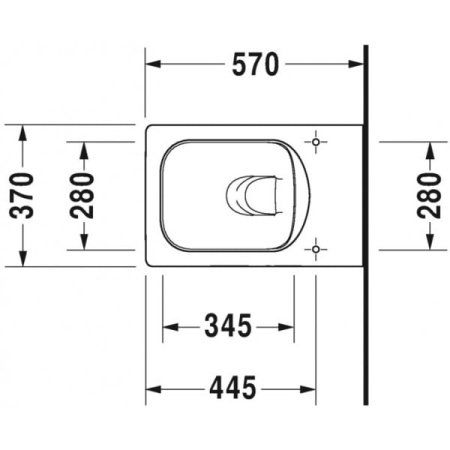 Унитаз подвесной Duravit 2525090000