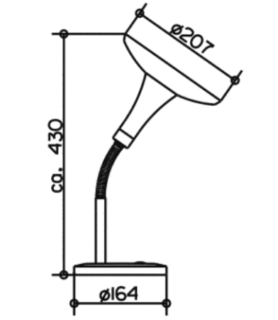 Косметическое зеркало Keuco Elegance 17677019000