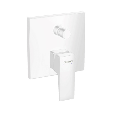 Смеситель для ванны встраиваемый Hansgrohe Metropol 32546700 белый матовый