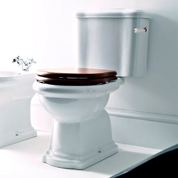 Механизм слива с боковой ручкой цвета золото для бачка моноблока Kerasan Retro 756991