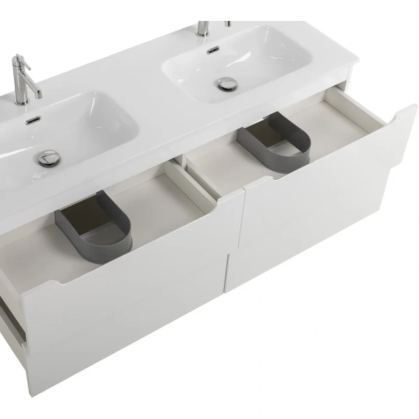 Тумба под раковину BelBagno Etna ETNA-1400-4C-SO-2-BL Bianco Lucido