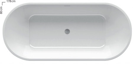 Акриловая ванна Ravak Freedom Solo (178x80) XC00100025