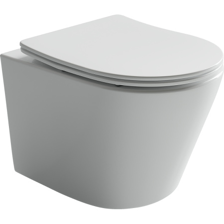 Подвесной унитаз Ceramica Nova Balearica Rimless CN6000 безободковый