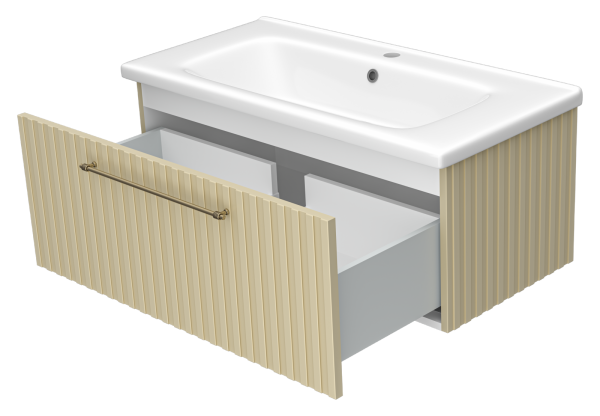 Тумба с раковиной  Brevita Alicante 90  УТ000015787