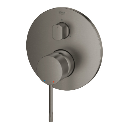 Смеситель для ванны на три положения Grohe Essence New 24169 AL1 (24169AL1) тёмный графит матовый