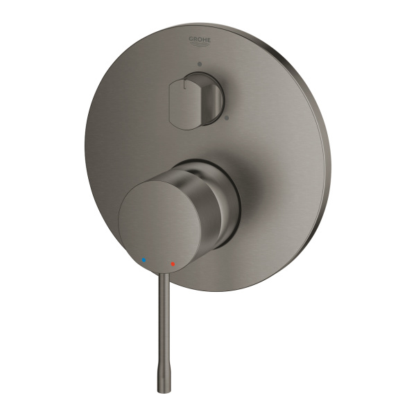 Смеситель для ванны на три положения Grohe Essence New 24169 AL1 (24169AL1) тёмный графит матовый
