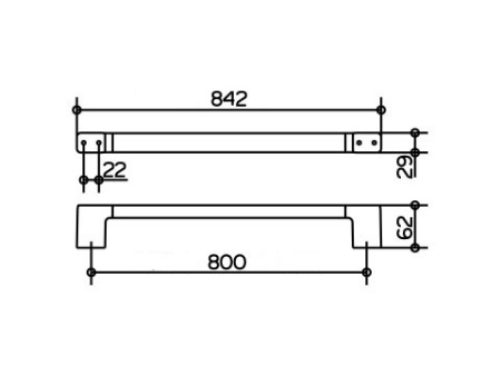 Полотенцедержатель Keuco Collection Moll 12701010600
