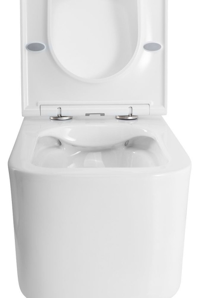 Унитаз подвесной безободковый Art&Max Latina AM215CHR/SC микролифт