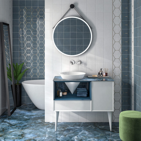 Зеркало (70х70) Kerama Marazzi CONO 70 CO.mi.P.70\BLK
