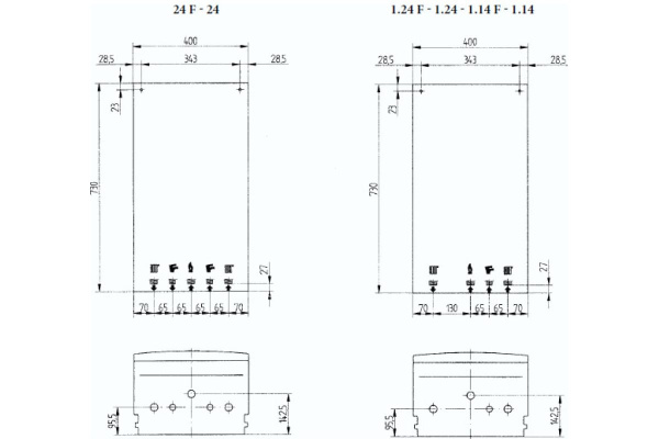 Котёл газовый настенный Baxi ECO Four 24 CSE46224354
