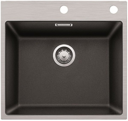 Кухонная мойка из нержавеющей стали Blanco SUBLINE 500-IF/A 520932 антрацит