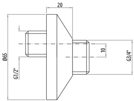 Эксцентрик для смесителя GATTONI 2900/00R0