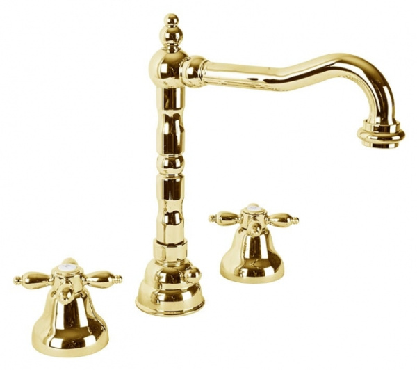 Смеситель Для Раковины Cezares NOSTALGIA NOSTALGIA-BLS2-03 золото