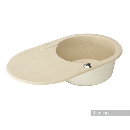 Кухонная мойка Aquaton Паола 1A714032PA290 шампань