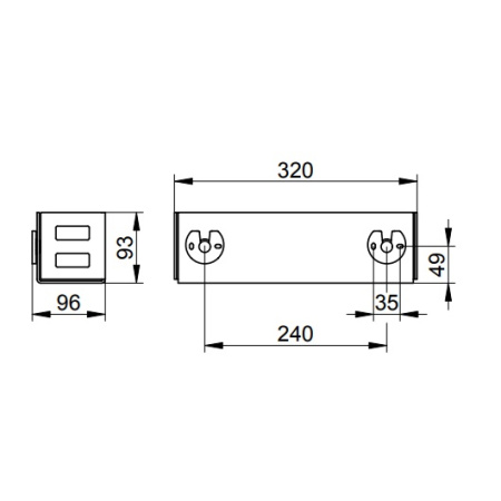 Полка для душа Keuco 24954510000