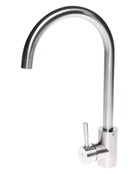 Смеситель для кухни однорычажный Orange Steel M99-005ni никель