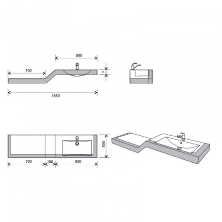 Раковина Kolpa-San Line Concept