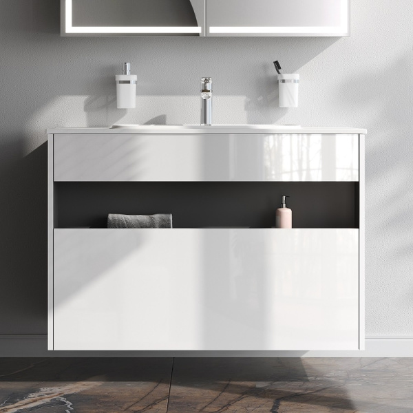 Тумба под раковину AM.PM Func 100 M8FFUX1001WG