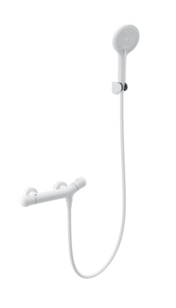 Смеситель для душа с термостатом WONZON & WOGHAND T-1000, белый матовый WW-B2057-A-MW