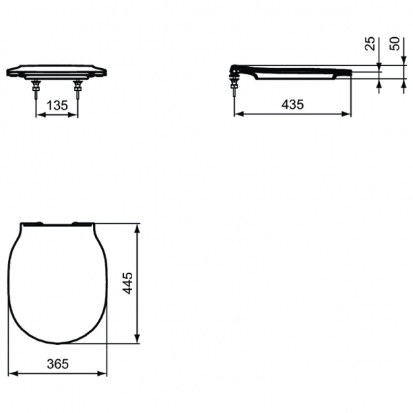 Комплект унитазf с инсталляцией Ideal Standard Esedra T386401