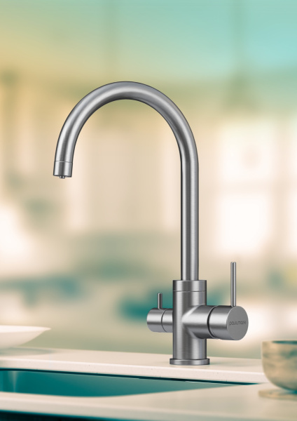 Смеситель для кухни с подключением к фильтру  Paulmark Essen Es213211-NI