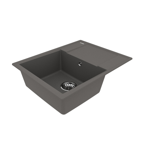 Кухонная мойка Lemark IMANDRA 640  серый шёлк 9910023
