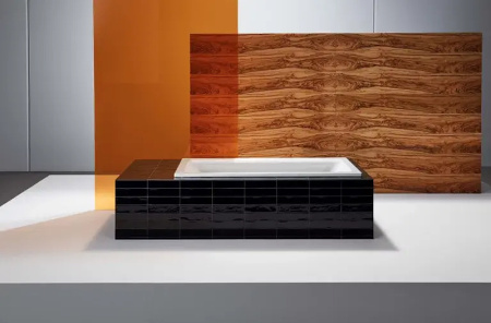 Стальная ванна (200х100) Bette Free 6832-000 AS с шумоизоляцией и антискользящим покрытием