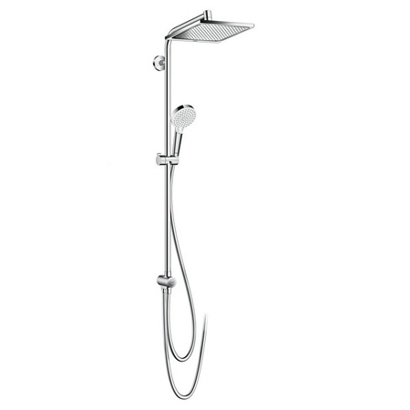 Душевая стойка Hansgrohe Crometta E 240 1jet Showerpipe Reno EcoSmart 27289000 хром