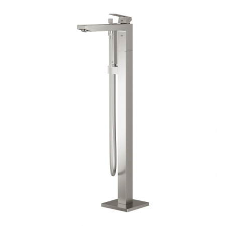 Смеситель для ванны GROHE Eurocube 23672 DC1 (23672DC1) суперсталь