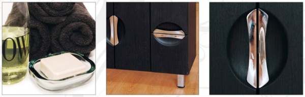 Тумба с раковиной Misty Глория 75 венге (с 2 ящ)