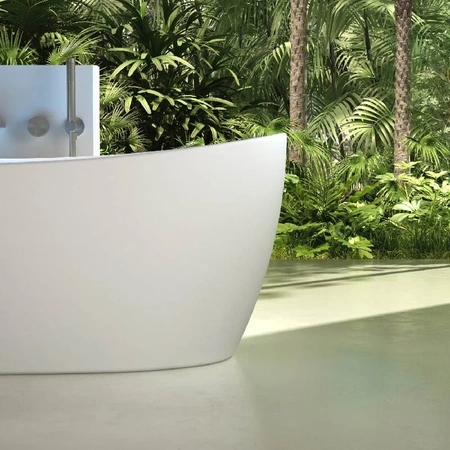 Ванна из искусственного камня (170х75) Vincea VBT-6S03MW белый